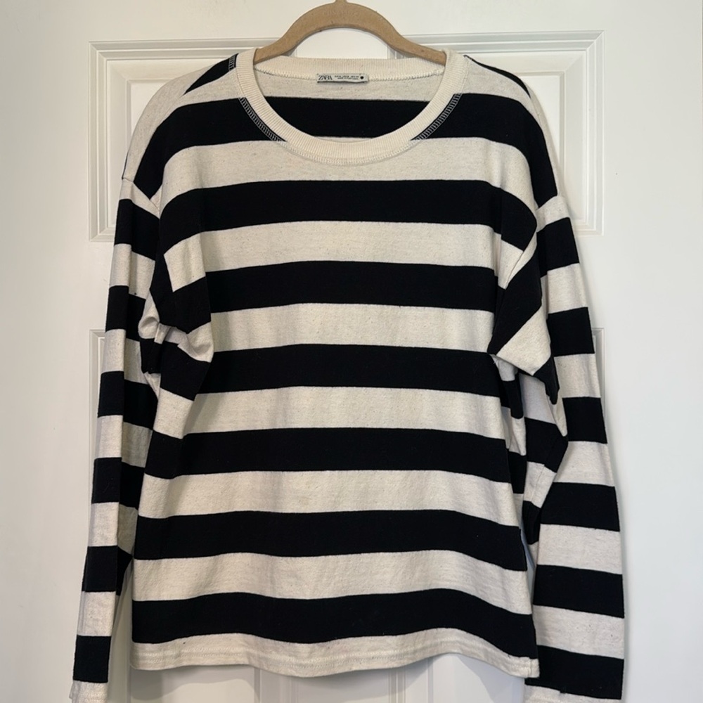 Zara Striped Long Sleeve